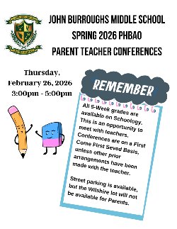 PHBAO Parent Conferences